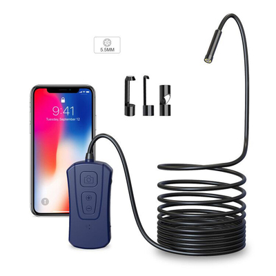 1080P NIGHT VISION Wireless Borescope, WiFi Endoscopy Camera 2.0 Megapixels HD Snake Cam for Android and IOS Smartphone, iPhone