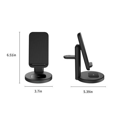 Wholesale Smart Watch Phone Holder Wireless Charger 3 In 1 Holder 15W Fast Radio Charging For iPhone 12/13/14