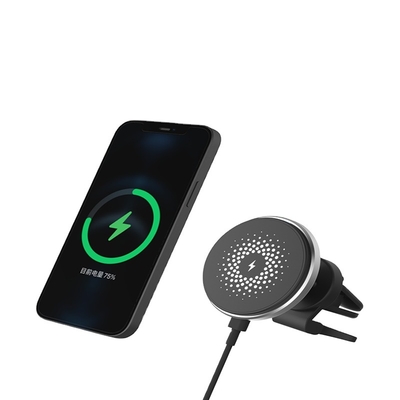 Portable Magnetic Fast Charging Car Charger Air Vent Magnetic Wireless Charging Wireless Charger for iphone13
