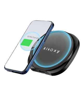 USB C Port 15W Magnetic Dashboard Cell Phone Holder for iPhone 12 Magnetic Wireless Car Charger