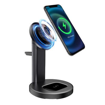 Mobile Phone S36 Model New Design 3 in 1 Magnetic Wireless Phone Charger Fast Charging Station