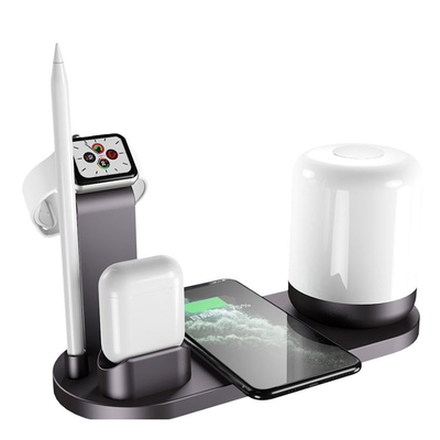 Multifunctional Adjustable Night Light 10w 15w Fast Wireless Charger